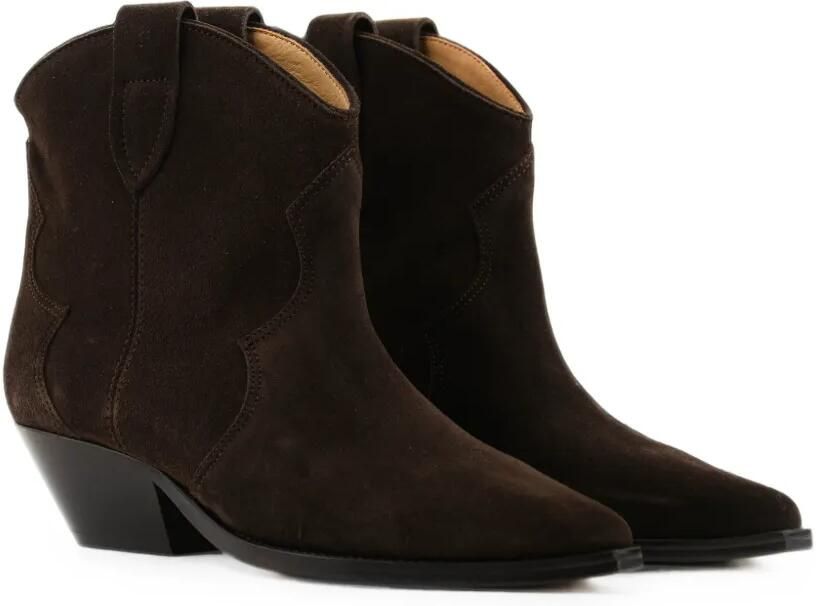 ISABEL MARANT Dewina suede ankle boots Bruin - Foto 5
