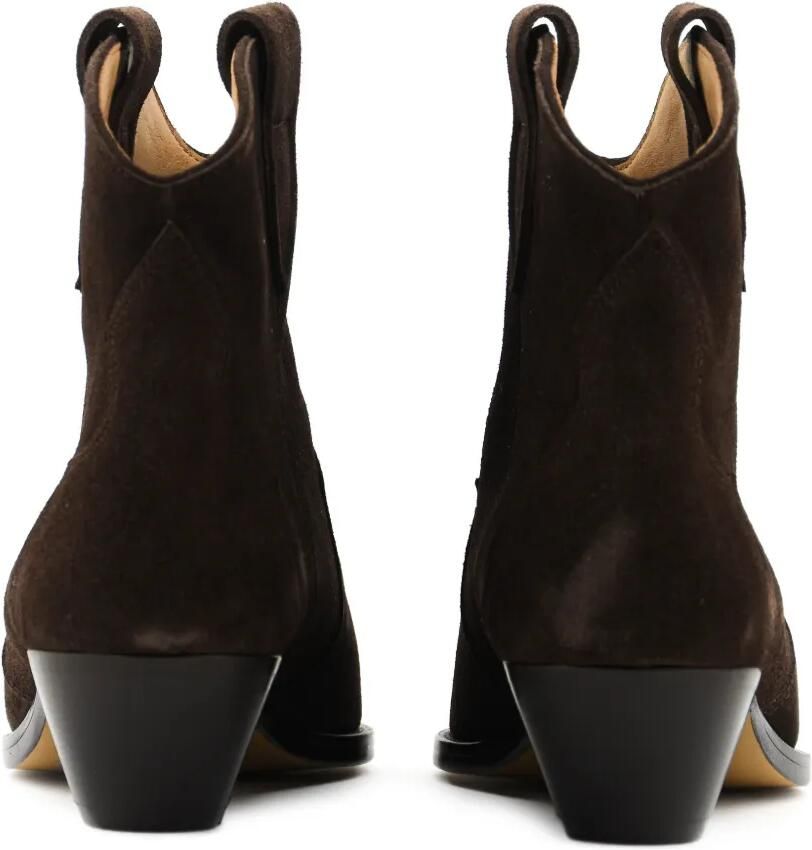 ISABEL MARANT Dewina suede ankle boots Bruin - Foto 2