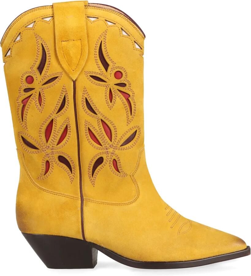ISABEL MARANT Duerto cowboylaarzen Geel