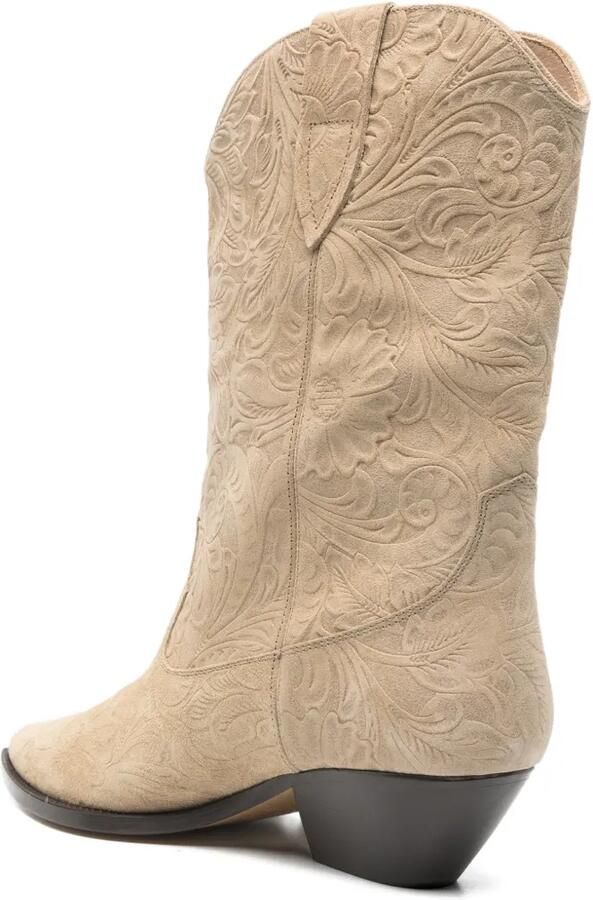 ISABEL MARANT Duerto suède cowboylaarzen Beige - Foto 2