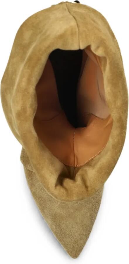 ISABEL MARANT Edrik Rings slouchy enkellaarzen Beige - Foto 5