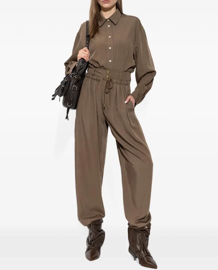 ISABEL MARANT Edrik slouchy enkellaarzen Bruin - Foto 3