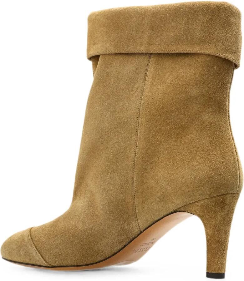 ISABEL MARANT Eldra suède enkellaarzen Beige - Foto 3