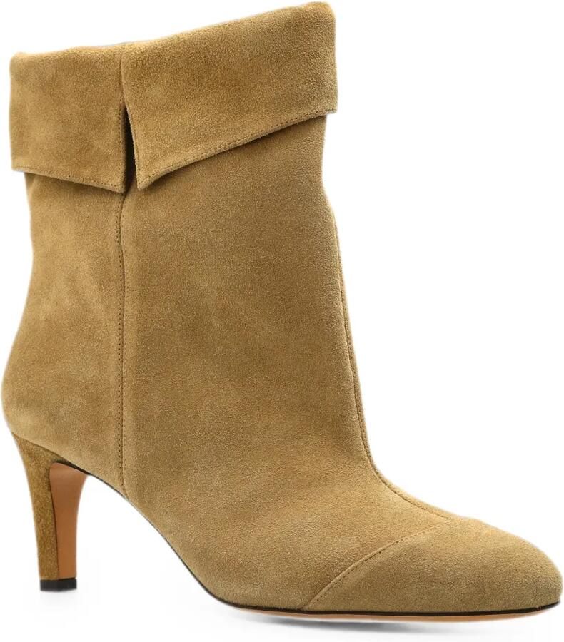 ISABEL MARANT Eldra suède enkellaarzen Beige - Foto 2