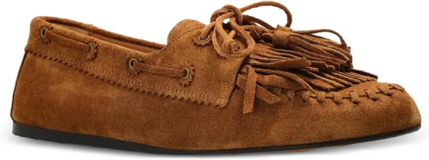 ISABEL MARANT Fersi ballerina's met franje Bruin - Foto 5