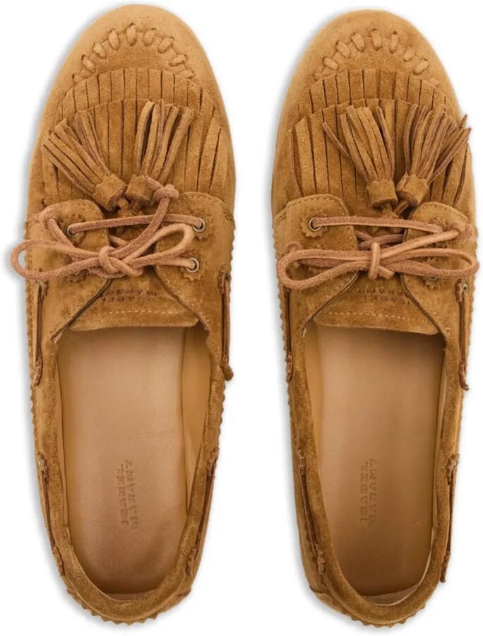ISABEL MARANT Fersi loafers Bruin - Foto 3