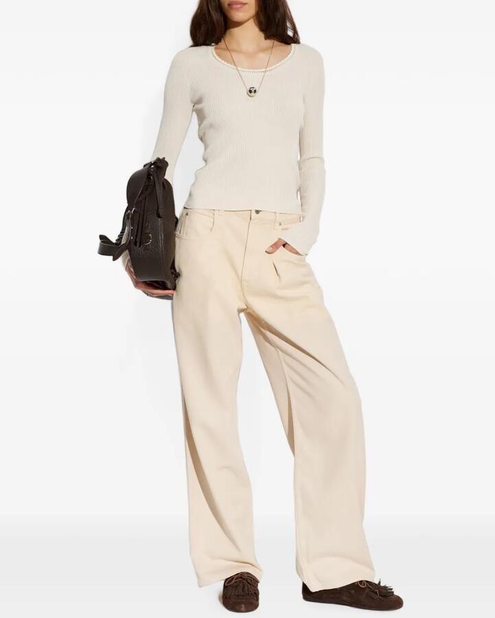 ISABEL MARANT Fersi loafers Bruin - Foto 2