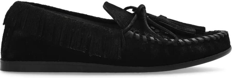 ISABEL MARANT Fitza loafers met kwastje Zwart