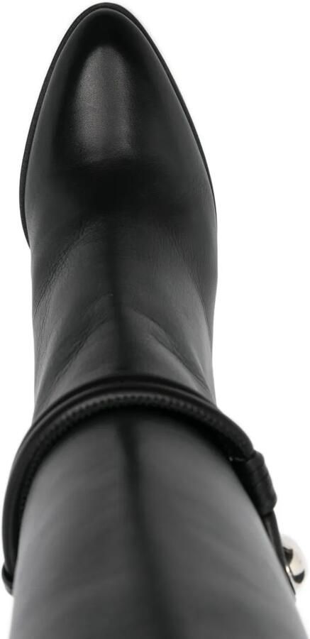 ISABEL MARANT Ieva laarzen met knoopdetail Zwart - Foto 2