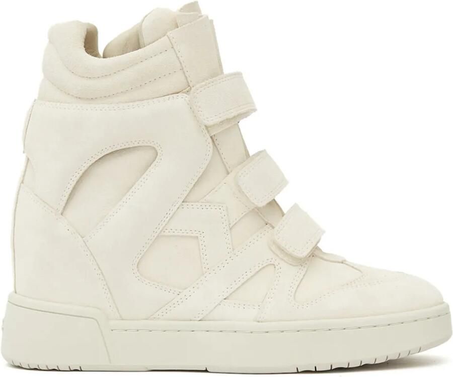 ISABEL MARANT IM3 sneakers met verborgen sleehak Wit