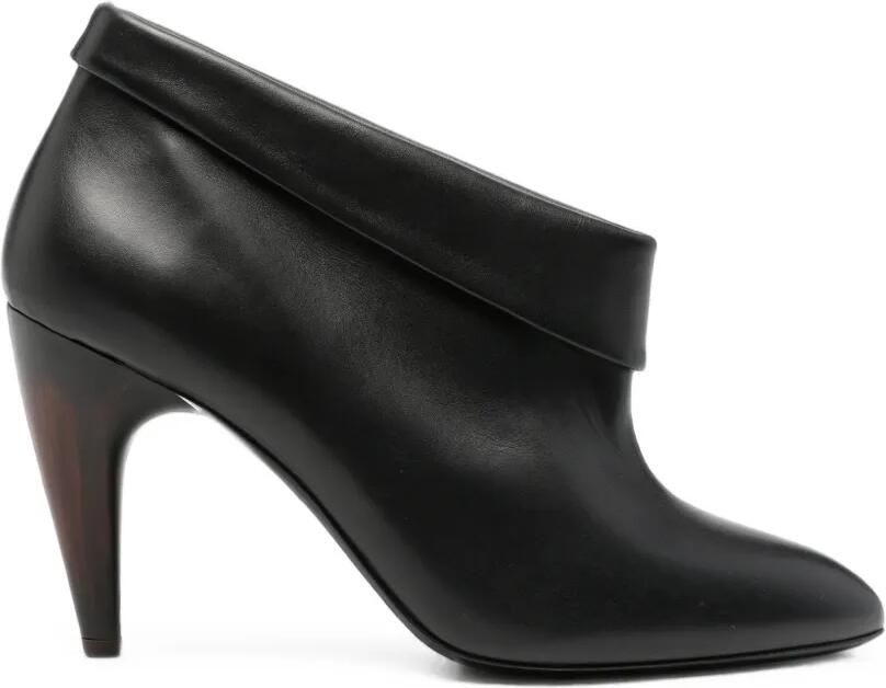 ISABEL MARANT Janela enkellaarzen Zwart