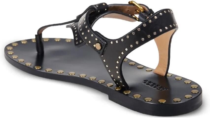 ISABEL MARANT Joony sandalen met studs en gesp Zwart - Foto 3