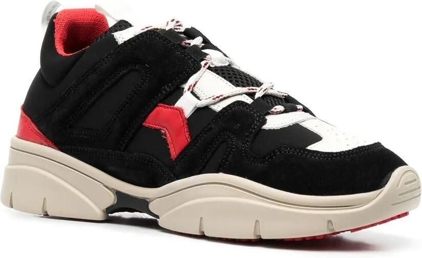 ISABEL MARANT Kindsayh sneakers met mesh Zwart - Foto 3