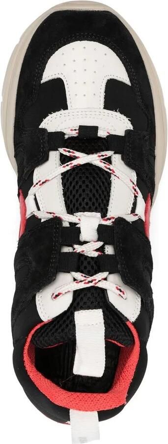 ISABEL MARANT Kindsayh sneakers met mesh Zwart - Foto 4