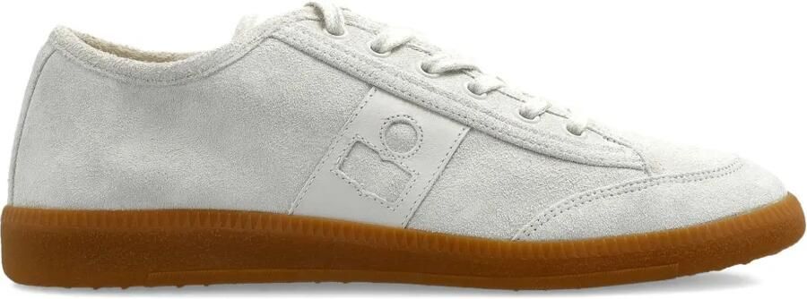 ISABEL MARANT Klyce suède sneakers Beige