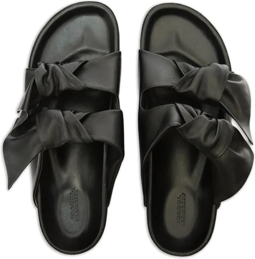 ISABEL MARANT Lennyo sandalen met strik Zwart - Foto 2