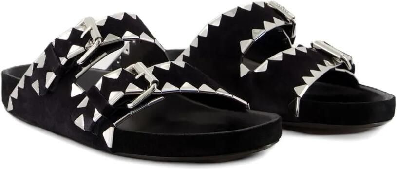 ISABEL MARANT Lennyo sandalen met studs Zwart - Foto 3