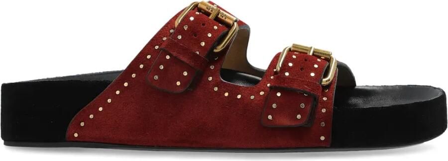 ISABEL MARANT Lennyo sandalen Rood