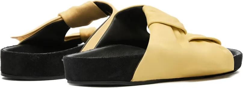 ISABEL MARANT Lennyo sandalen verfraaid met strik Geel - Foto 3