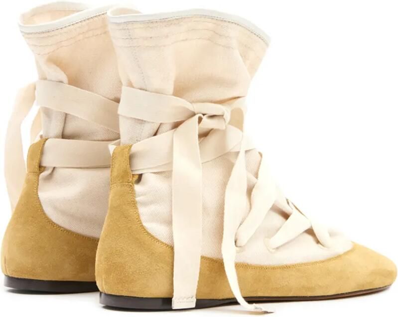 ISABEL MARANT Letiz laarzen Beige - Foto 4