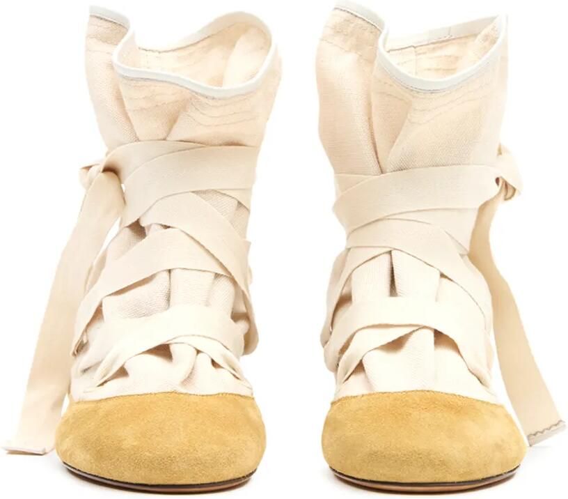 ISABEL MARANT Letiz laarzen Beige - Foto 3