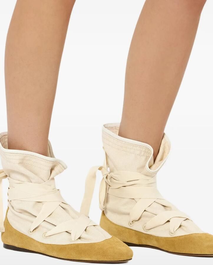 ISABEL MARANT Letiz laarzen Beige - Foto 2