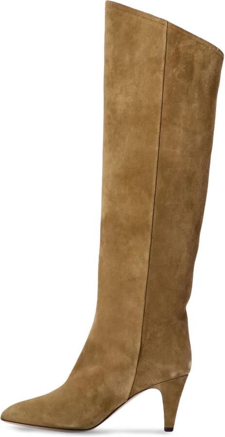 ISABEL MARANT Lispa suède knielaarzen Beige - Foto 3