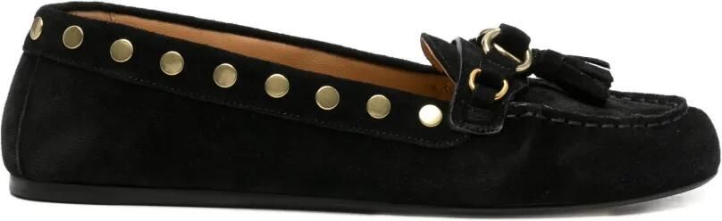 ISABEL MARANT Loafers met kwastje en studs Zwart