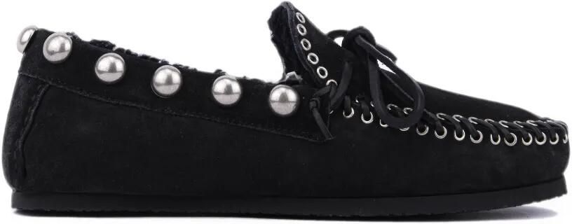 ISABEL MARANT Loafers verfraaid met studs Zwart