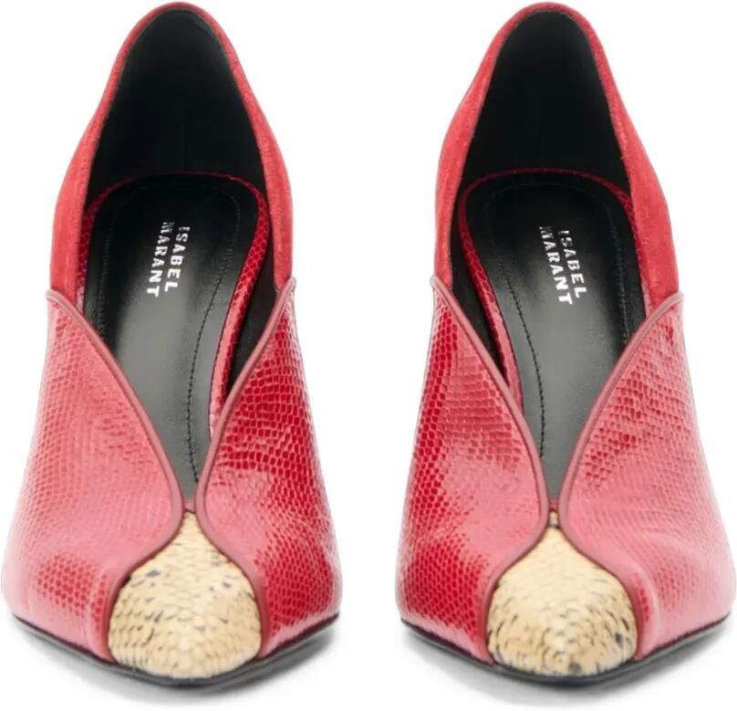ISABEL MARANT Luza pumps Rood - Foto 2