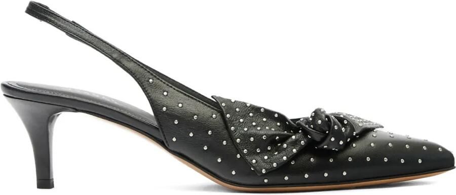 ISABEL MARANT Palmo leren pumps Zwart