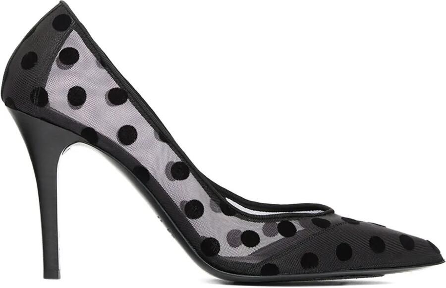 ISABEL MARANT Pristy tulen pumps met stippen Zwart