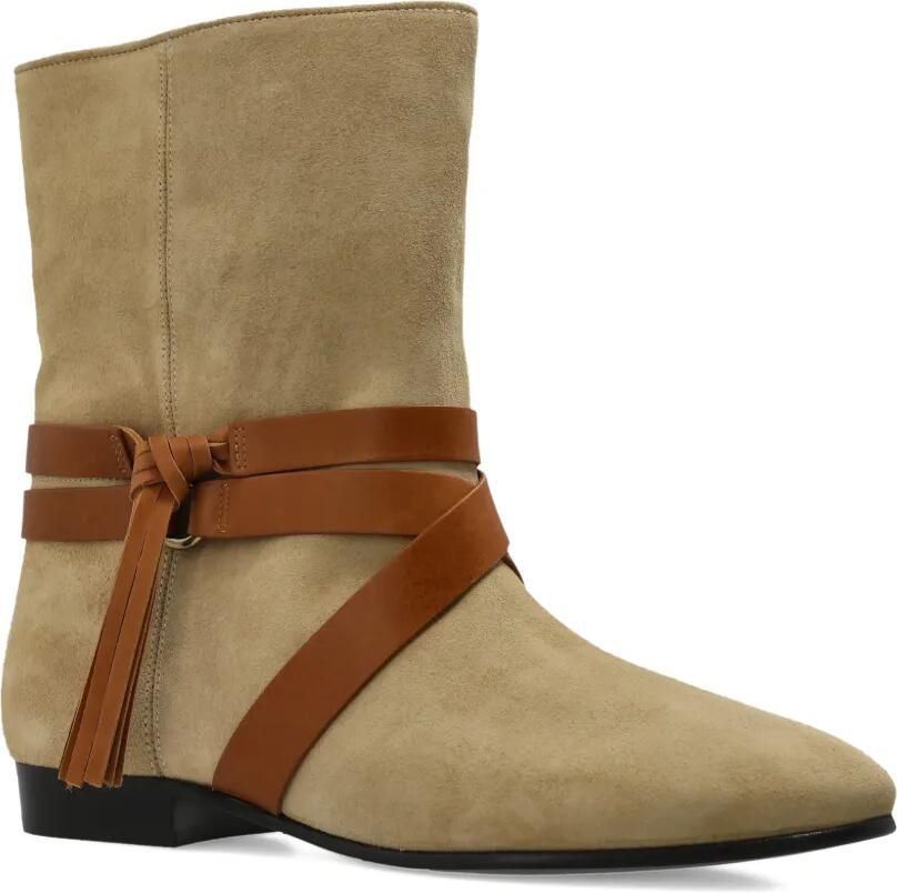 ISABEL MARANT Rejen laarzen Beige - Foto 3