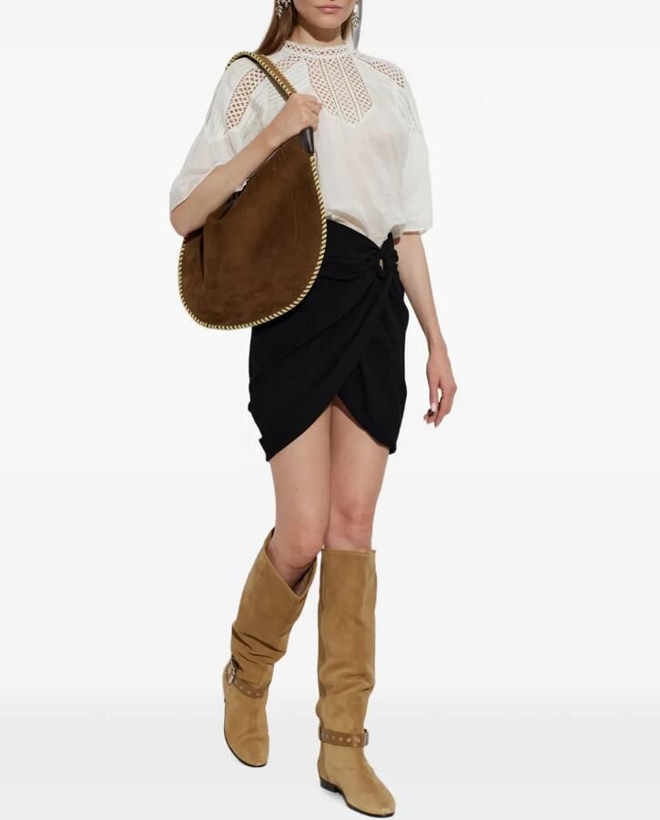 ISABEL MARANT Rilton laarzen met gespbandje Beige - Foto 2
