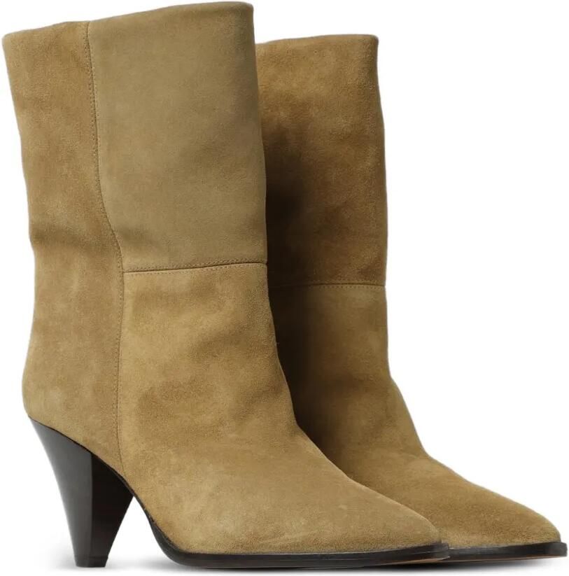 ISABEL MARANT Rouxa enkellaarzen met puntige neus Beige - Foto 2