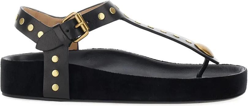 ISABEL MARANT Sandalen verfraaid met studs Zwart