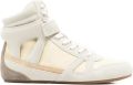 ISABEL MARANT Senny high-top suède sneakers Grijs - Grijs