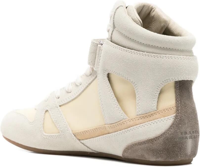 ISABEL MARANT Senny high-top suède sneakers Grijs - Foto 2