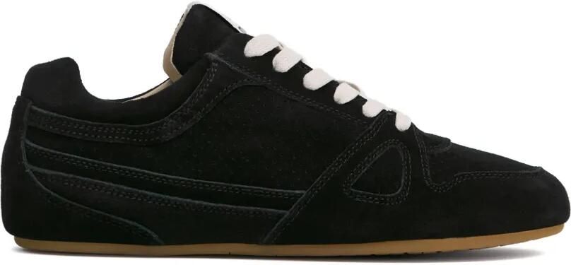 ISABEL MARANT Senny low-top leren sneakers Zwart