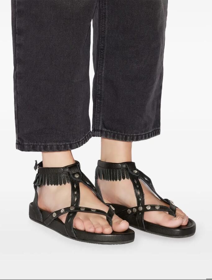 ISABEL MARANT Silya sandalen Zwart - Foto 2