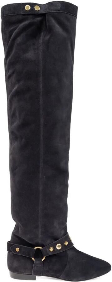 ISABEL MARANT Slouch knielaarzen Blauw