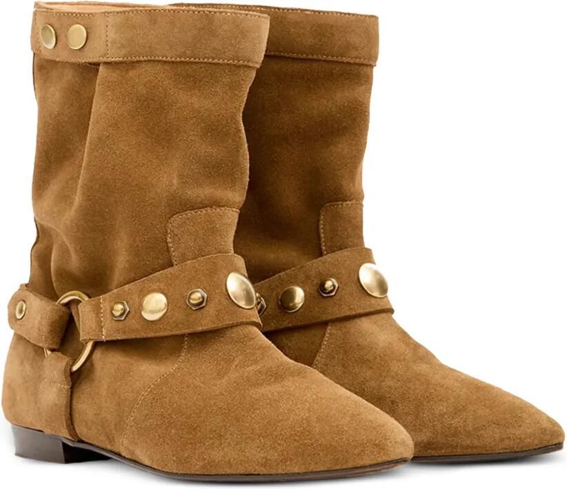 ISABEL MARANT Stania laarzen verfraaid met studs Bruin - Foto 3