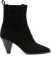ISABEL MARANT 80 mm Reliane laarzen Zwart - Thumbnail 1