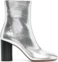 ISABEL MARANT Labee 90mm leren laarzen Zilver - Thumbnail 1