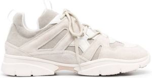 MARANT Leren sneakers Beige