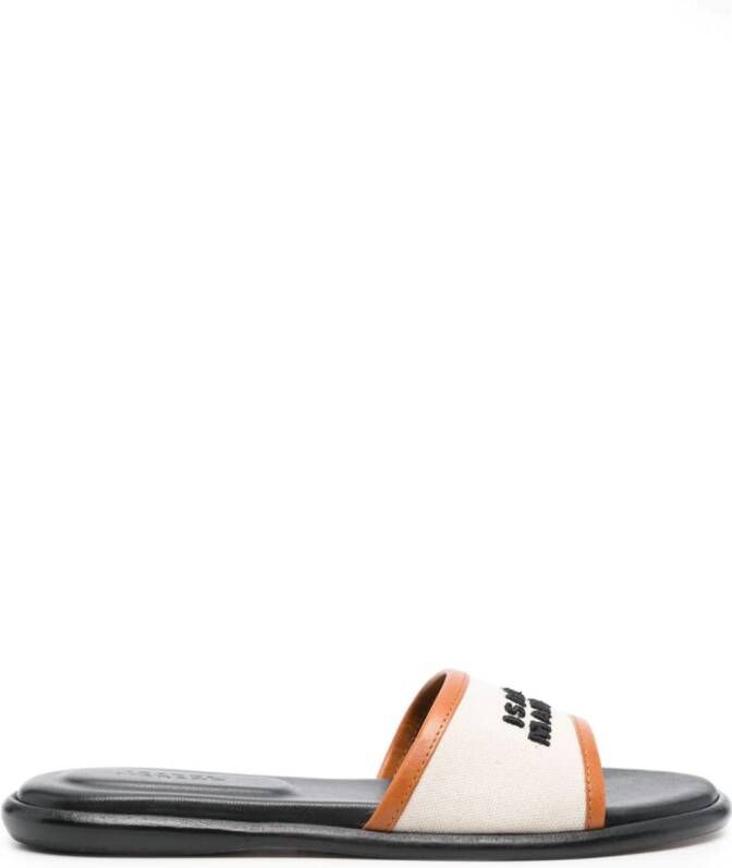 ISABEL MARANT Vikee sandalen Beige