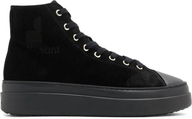 ISABEL MARANT Austen high-top sneakers Zwart