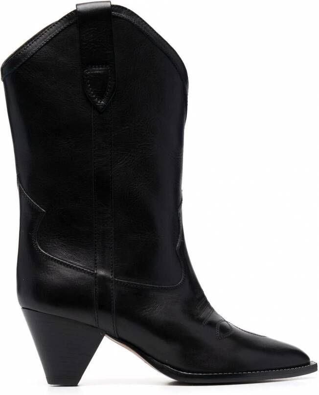 Schoenen voor voor Isabel Marant Leer Lasteen Laarzen in het Rood Dames  Schoenen voor voor Laarzen voor Enkellaarzen allware.com.br
