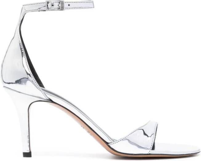 ISABEL MARANT Metallic sandalen Zilver