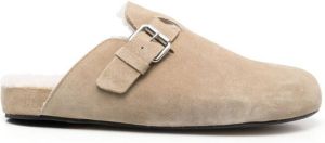 MARANT Mirvin suède sandalen Beige